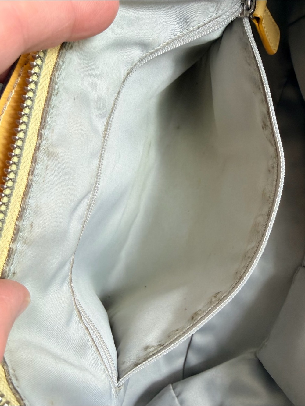 Coach Yellow Patent Leather Shoulder Bag w/Dustbag - Picture 8 of 14